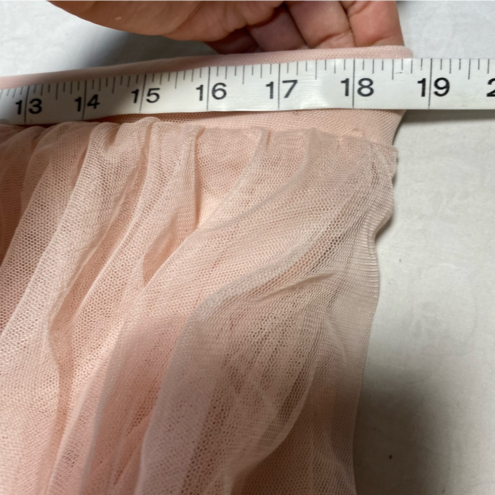 Vintage TLC’s Say Yes To The Prom Formal Fairy Maxi Skirt Layered Pastel Pink - Picture 5 of 9